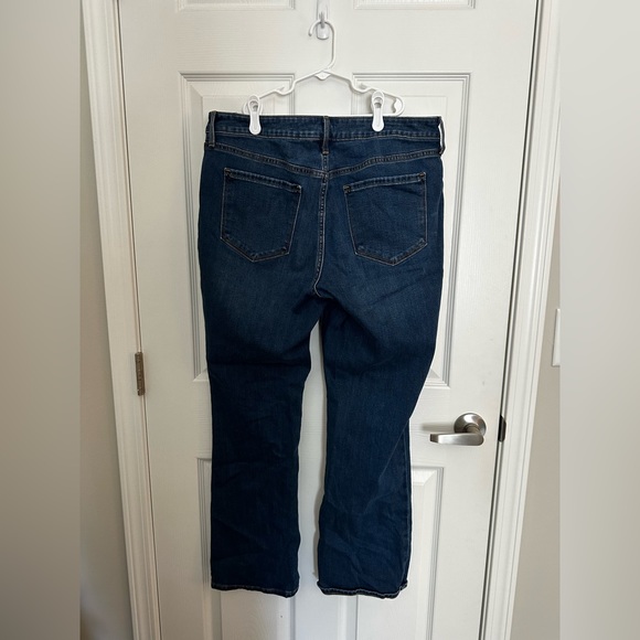 Old Navy Mid Rise Kicker Boot Cut 14 Short Jean - Picture 4 of 4